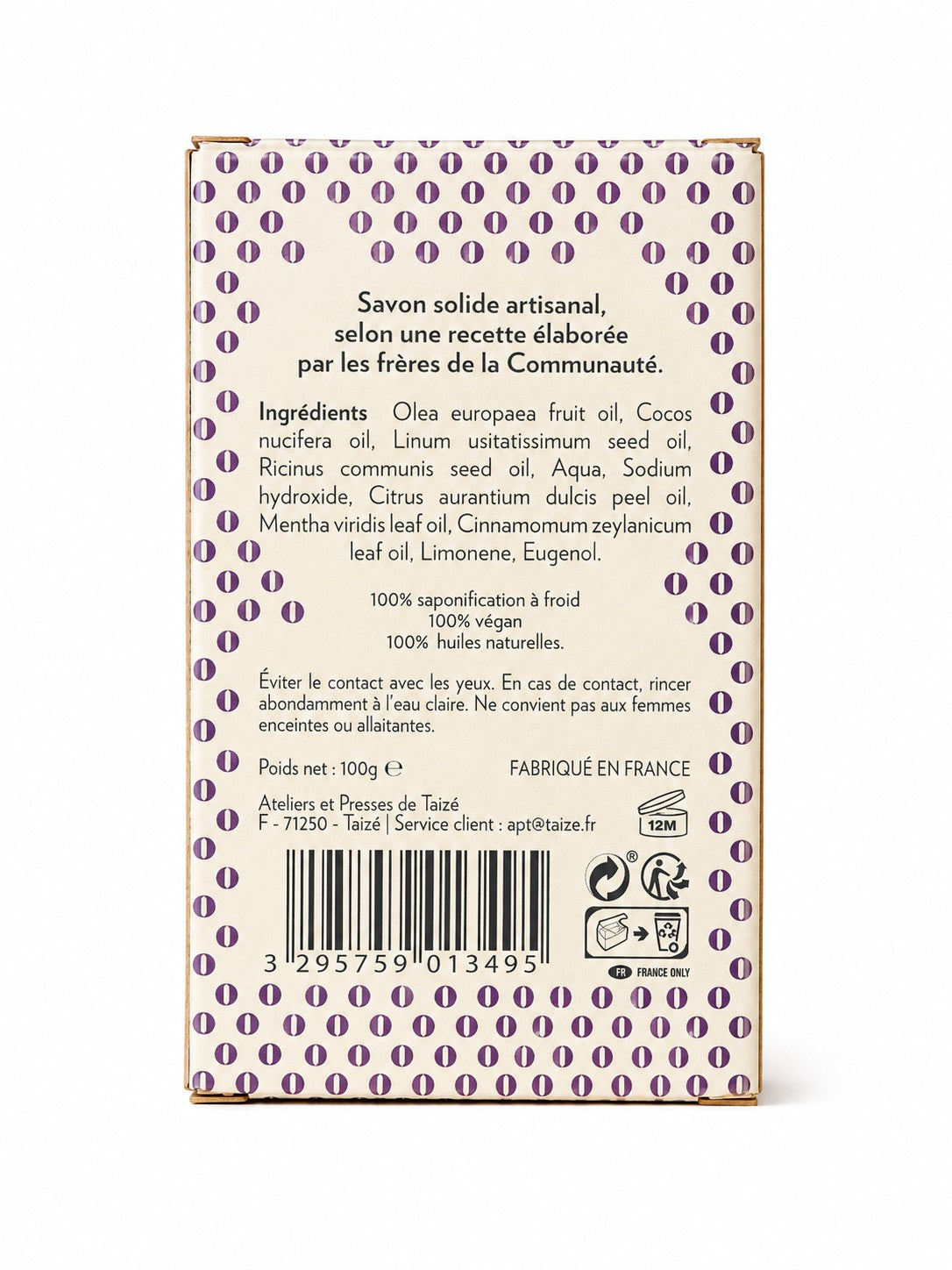 Handgefertigte Seife „Serene Evening“ – Entspannender Duft für ruhige Momente