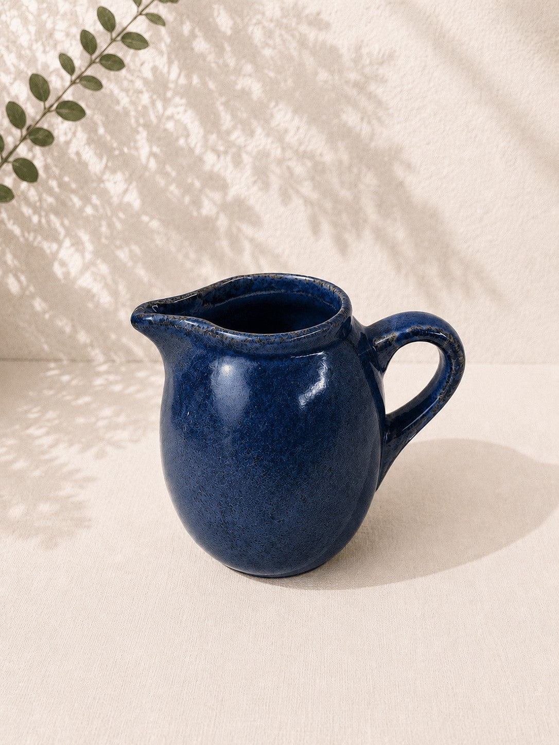 Ceramic set from Taizé – Handmade serving platter with small jug