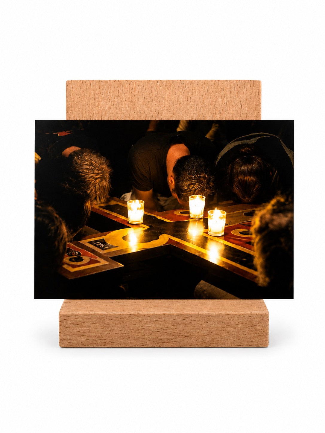 Cartolina – Preghiera al lume di candela
